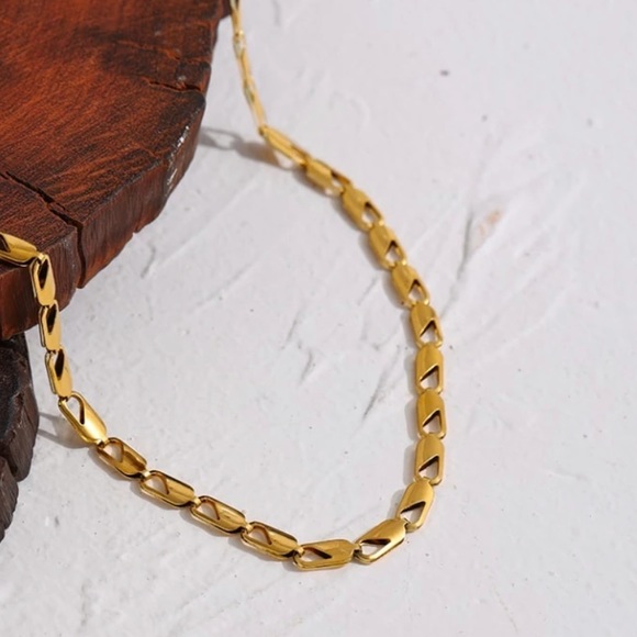 💛Gold plated chain necklace - Picture 4 of 6